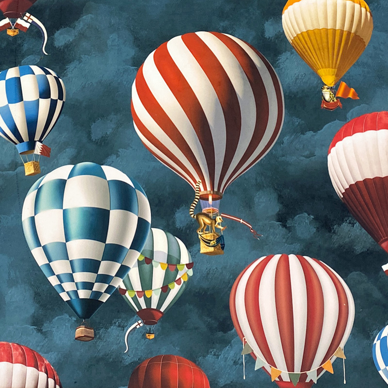 MONTGOLFIERE 6724-020 ベロア素材 （60cmピッチ）